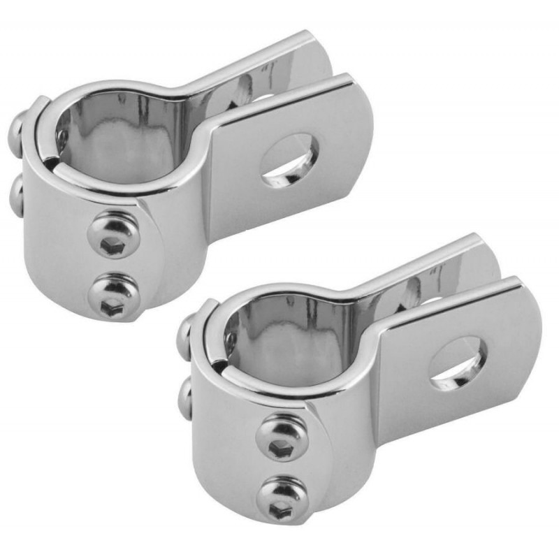 Chrome Mounting Clamps